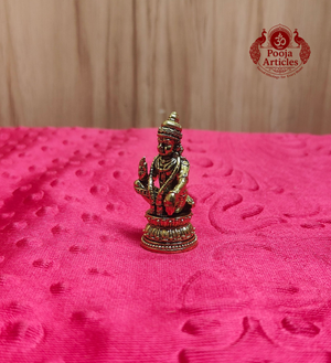 Brass Ayyapan Statue 2 Inch