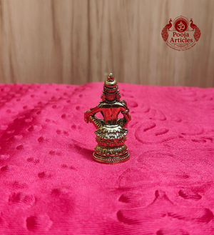 Brass Ayyapan Statue 2 Inch