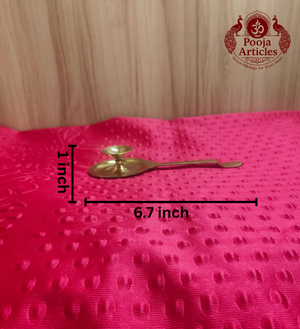 Brass Camphor Holder 6.7 Inch