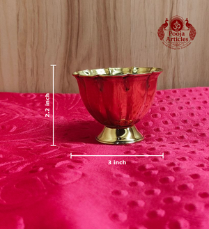 Brass Chandhan Cup 2.2 Inch
