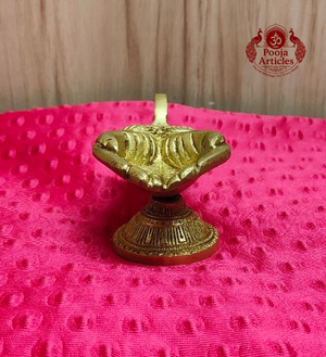 Brass Hand Shaped Oil Diya 2 Inch