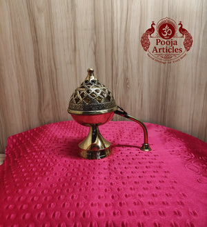 Brass Loban Burner 6.8 Inch
