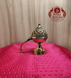 Brass Loban Burner 6.8 Inch