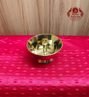 Brass Salai Diya 3.2 Inch