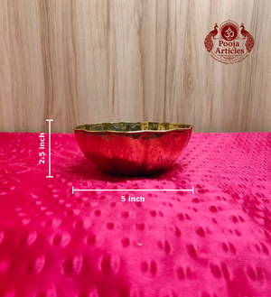 Brass Shesmal Bowl 2.5 Inch
