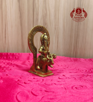 Brass Vishnu Maya Statue 4.2 inch
