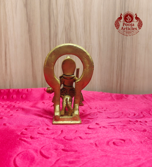 Brass Vishnu Maya Statue 4.2 inch