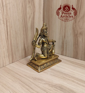 Bronze Nondi Karuppasamy Statue 5 Inch