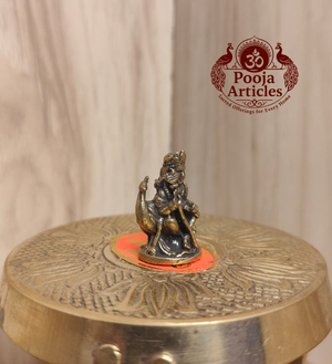Miniature Brass Balamurugan Statue 1 Inch