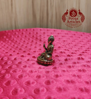 Premium Brass Buddha Idol 1.6 Inch