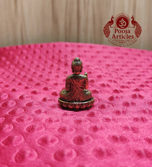 Premium Brass Buddha Idol 1.6 Inch