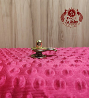 Premium Brass Lingam Idol 1.2 Inch
