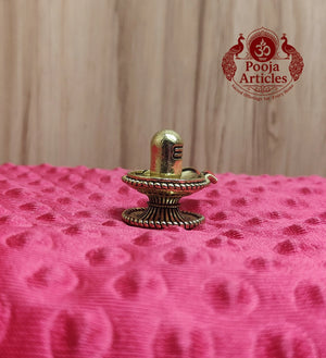 Premium Brass Lingam Idol 1.2 Inch
