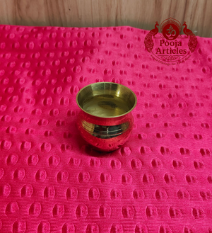 Premium Brass Lota 1.9 Inch (Puja Kalash)