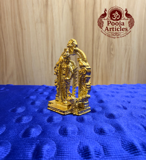 Premium Brass Malaysia Murugan Statue 2 Inch