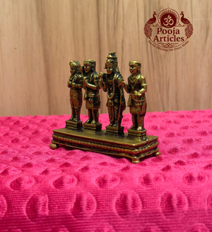 Premium Brass Nalvar Statue 2 Inch
