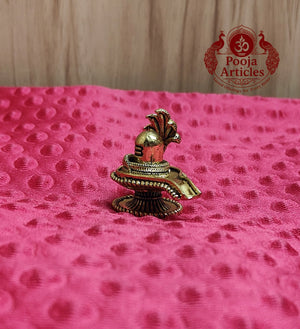 Premium Brass Shiva Lingam Idol 1.5 Inch