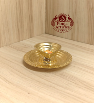 Brass Agal Diya Vilakku 3.8 Inch