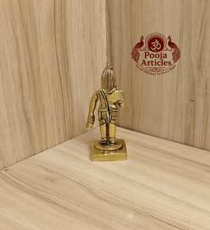 Brass Agathiyar Statue 3.2 Inch