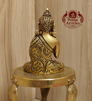Brass Buddha Statue 3.2 Inch