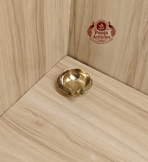 Brass Kuber Diya 2 Inch