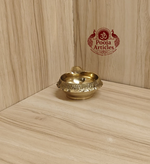 Brass Kuber Diya 2.2 Inch