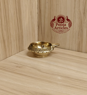 Brass Kuber Diya 2.2 Inch