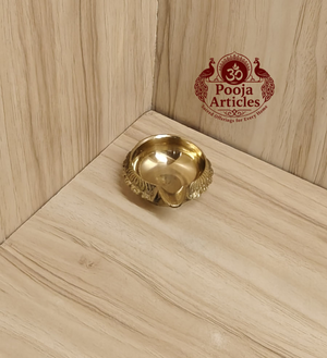 Brass Kuber Diya 2.2 Inch