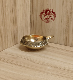 Brass Kuber Diya 3 Inch
