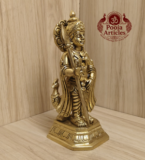 Brass Murugan Silai 7.4 Inch