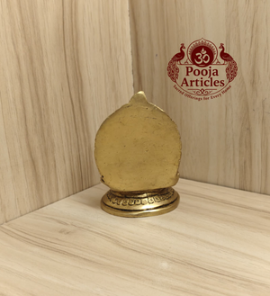 Brass Murugan Vilakku 3 Inch