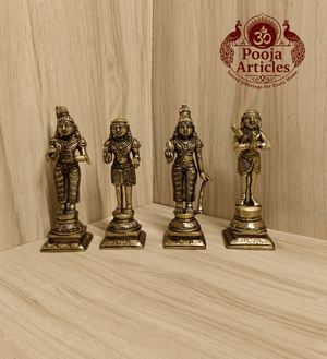 Brass Nalvar Set 5.7 Inch