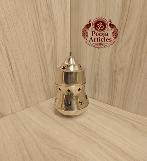 Brass Pacha Kapoora Vilakku 5.5 Inch