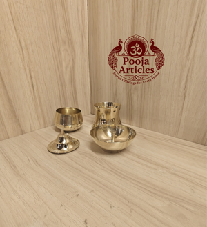 Brass Pachakarpoora Vilakku 6.5 Inch