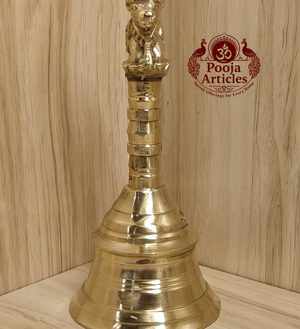 Brass Pooja Bell 6.5 Inch – 620g