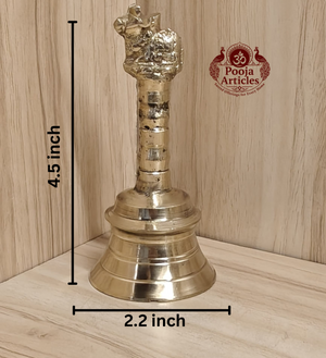 Brass Pooja Bell 4.5 Inch – 230g