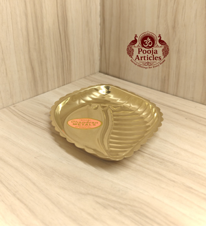 Brass Shanku Plate 5.6 Inch
