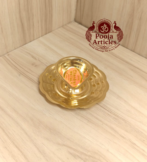 Brass Mini Table Oil Lamp 3.2 Inch