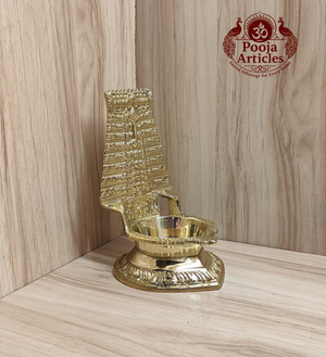 Brass Thiruchendur Gopuram Vilakku 5.5 Inch Pooja Articles