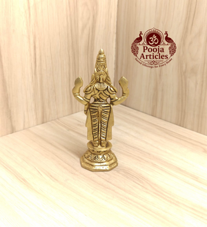 Brass Tirupati Balaji Idol 5.6 Inch