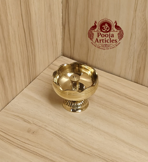 Brass Tomato Diya 1.7 Inch