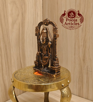Copper Balaji Idol 3 Inch