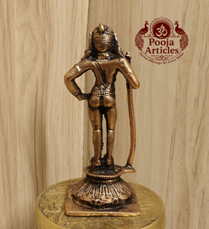 Copper Dhandayuthapani Swamy Idol 4.2 Inch