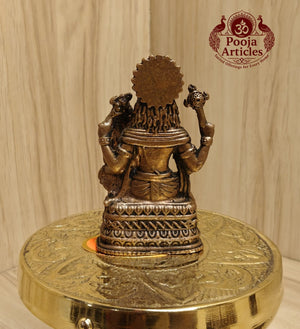 Copper Narasimha Idol 2.2 Inch