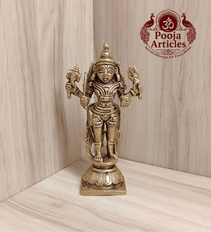 Brass Mariamman Idol 5.2 Inch