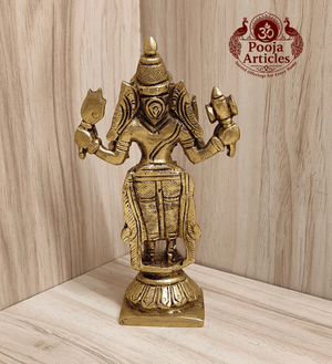 Brass Mariamman Idol 5.2 Inch Pooja Articles