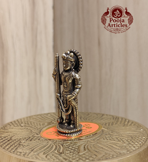 Miniature Brass Udupi Krishna Idol 1.5 Inch Pooja Articles
