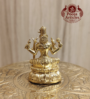 Panchaloha Kamatchi Amman Statue 1.5 Inch Pooja Articles