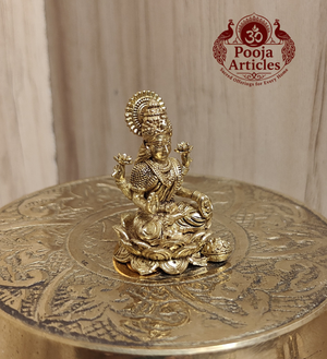 Panchaloha Lakshmi Idol 1.2 Inch Pooja Articles