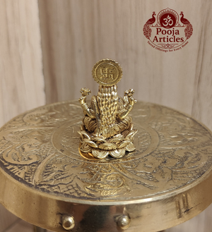 Panchaloha Lakshmi Idol 1.2 Inch Pooja Articles
